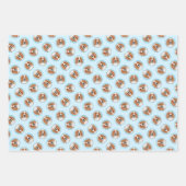 Welsh Springer Spaniel Schilderen Originele Hond A Inpakpapier Vel (Voorkant)