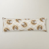 Welsh Springer Spaniel Schilderen Originele Hond A Lichaamskussen (Achterkant)