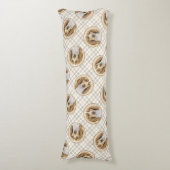 Welsh Springer Spaniel Schilderen Originele Hond A Lichaamskussen (Voorkant Verticaal)