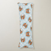 Welsh Springer Spaniel Schilderen Originele Hond A Lichaamskussen (Voorkant Verticaal)