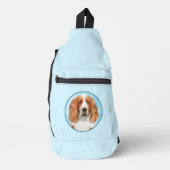 Welsh Springer Spaniel Schilderen Originele Hond A Sling Bag (Voorkant)