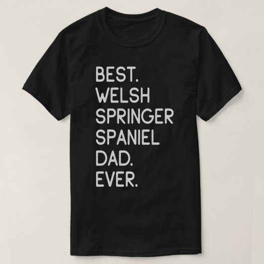 Welsh Springer Spaniel T-shirt (Design voorkant)