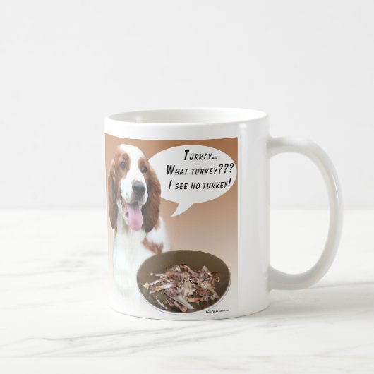 Welsh Springer Spaniel Turkije Koffiemok (Rechts)