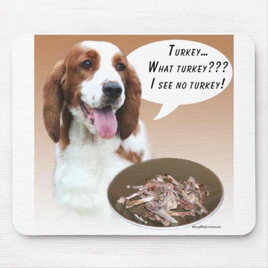 Welsh Springer Spaniel Turkije Muismat (Voorkant)