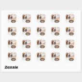 Welsh Springer Spaniel Turkije Ronde Sticker (Vel)