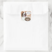 Welsh Springer Spaniel Turkije Ronde Sticker (Tas)