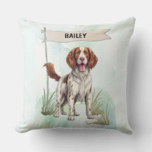Welsh Springer Spaniel Waterverf Gepersonaliseerde