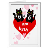 Welsh St. Dwynwen's Day Ti a Fi am Byth (Voorkant)