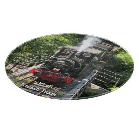 Welsh Steam Train. Snijplank (Hoek)