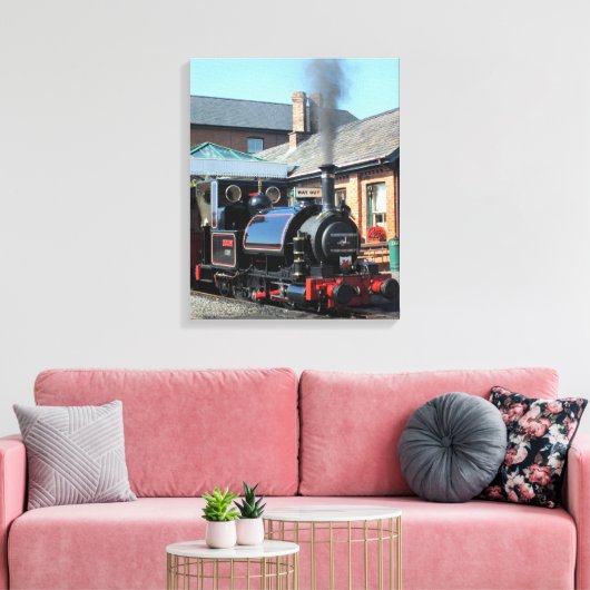 WELSH STEAM TRAINS CANVAS AFDRUK (Insitu (Woonkamer))