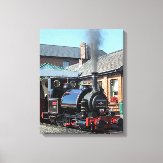 WELSH STEAM TRAINS CANVAS AFDRUK (Voorkant)