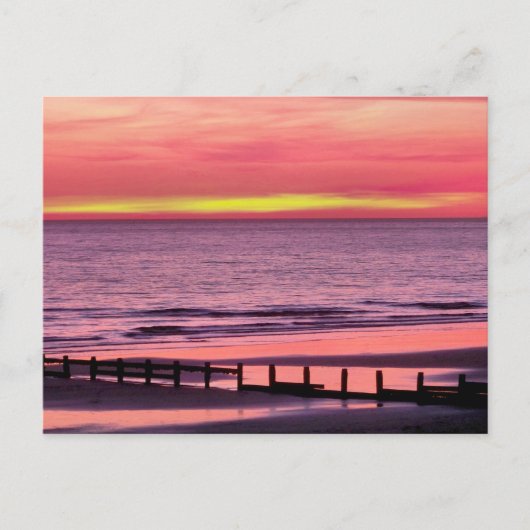 WELSH SUNSET BRIEFKAART (Voorkant)