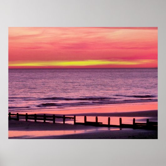 WELSH SUNSET POSTER (Voorkant)