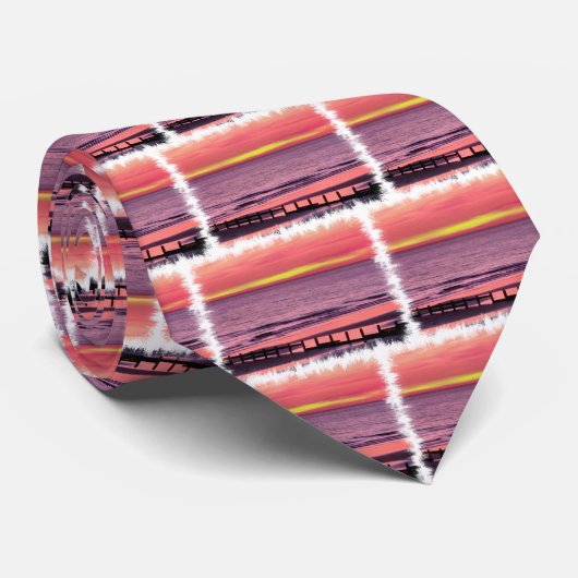 WELSH SUNSET STROPDAS (Opgerold)