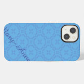 Welsh Tapestry Pattern, Blue iPhone 6 Xtreme Hoesj Hoesje (Achterkant horizontaal)