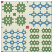 Welsh Tapestry Pattern, Carthen Cymreig Cymraeg Stof (Close Up)