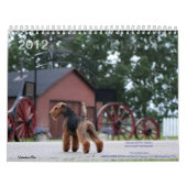Welsh Terrier 2012 Agenda van Darwyn Kalender (Hoes)
