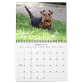 Welsh Terrier 2015 Agenda van Darwyn Kalender (Mar 2027)