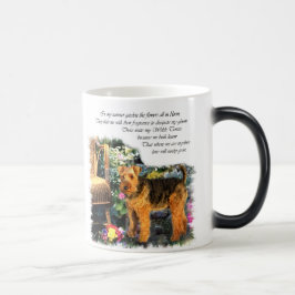 Welsh Terrier Art Gifts Magische Mok