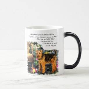 Welsh Terrier Art Gifts Magische Mok