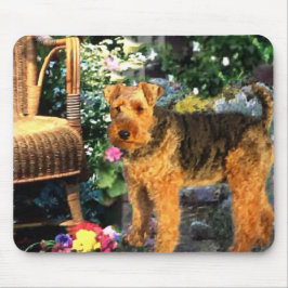 Welsh Terrier Art Gifts Muismat