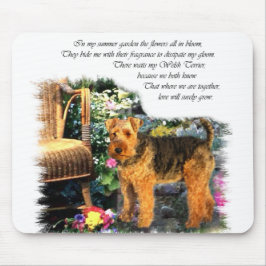 Welsh Terrier Art Gifts Muismat