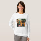 Welsh Terrier Art Gifts T-shirt (Voorkant volledig)