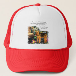 Welsh Terrier Art Gifts Trucker Pet