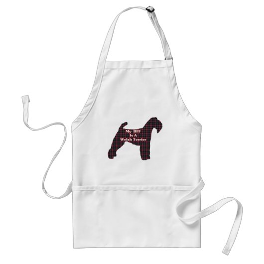 Welsh Terrier BFF Gifts Standaard Schort (Voorkant)