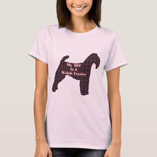 Welsh Terrier BFF Gifts T-shirt (Voorkant)