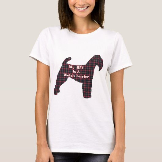 Welsh Terrier BFF Gifts T-shirt (Voorkant)