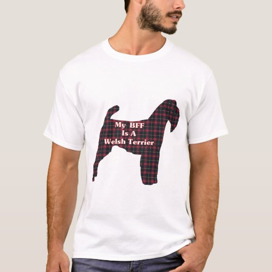 Welsh Terrier BFF Gifts T-shirt (Voorkant)