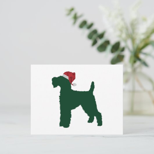 Welsh Terrier Briefkaart (Staand voorkant)