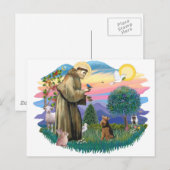 Welsh Terrier Briefkaart (Voorkant / Achterkant)