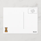 Welsh Terrier Cartoon Briefkaart (Achterkant)