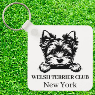 Welsh Terrier Club Sleutelhanger