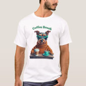 Welsh Terrier Cool Vibes T-shirt Collectie - Dino (Voorkant)