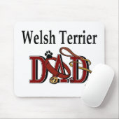 Welsh Terrier Dad Gifts Muismat (Met muis)