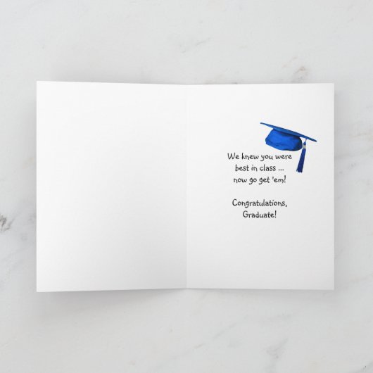 Welsh Terrier Dog afstuderen Kaart (Binnen)