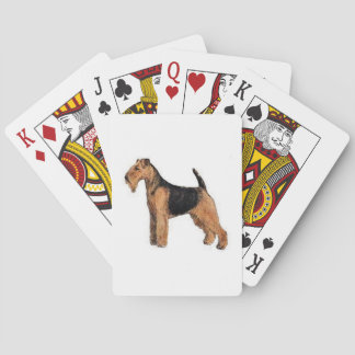 Welsh Terrier Dog-spelkaarten Pokerkaarten