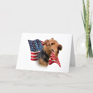 Welsh Terrier Flag Kaart