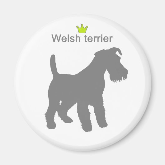 Welsh terrier g5 magneet (Voorkant)