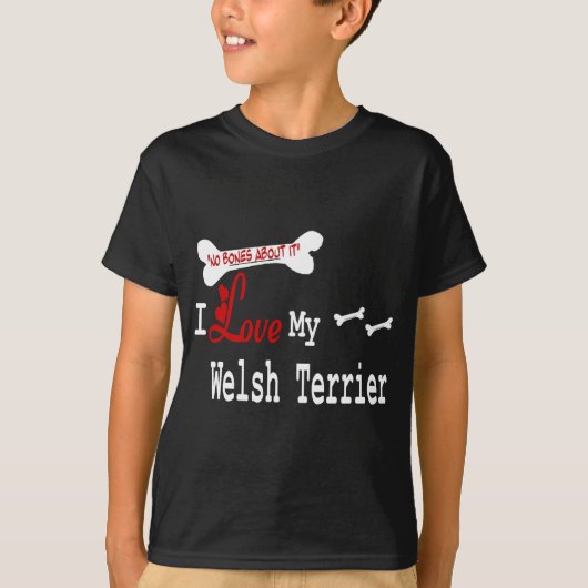 Welsh Terrier Gifts T-shirt (Voorkant)