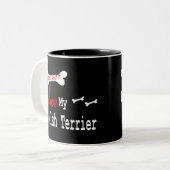 Welsh Terrier (I Love) Mok (Voorkant links)