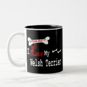 Welsh Terrier (I Love) Mok (Links)