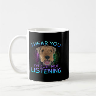 Welsh Terrier Ik hoor dat je niet luistert Koffiemok