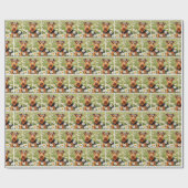 Welsh Terrier in Daisy Field Cadeaupapier (Vlak)