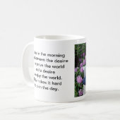 Welsh Terrier in de tuin Koffiemok (Voorkant links)