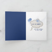 Welsh Terrier in stoel oud worden Kaart (Binnen)