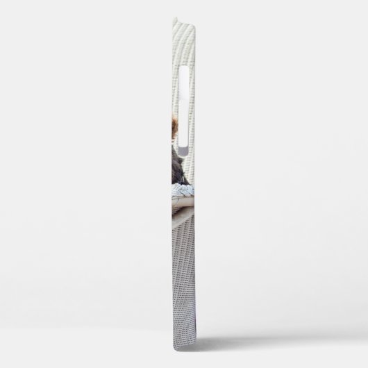 Welsh Terrier in Wicker-stoel Case-Mate iPhone Case (Achterkant / Links)